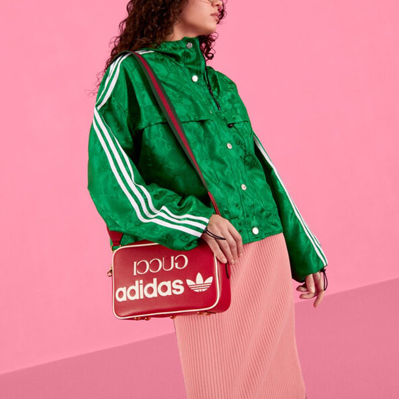(WMNS) Gucci x adidas Bomber Jacket 'Green' 697438-ZAJFW-3778