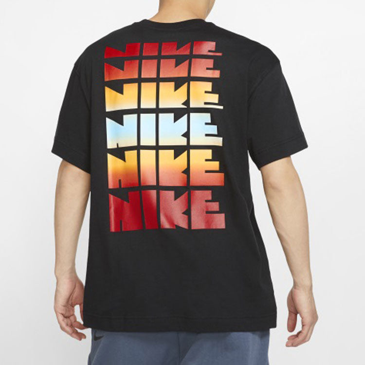 Nike Rainbow Alphabet Short Sleeve Black BV7634-010