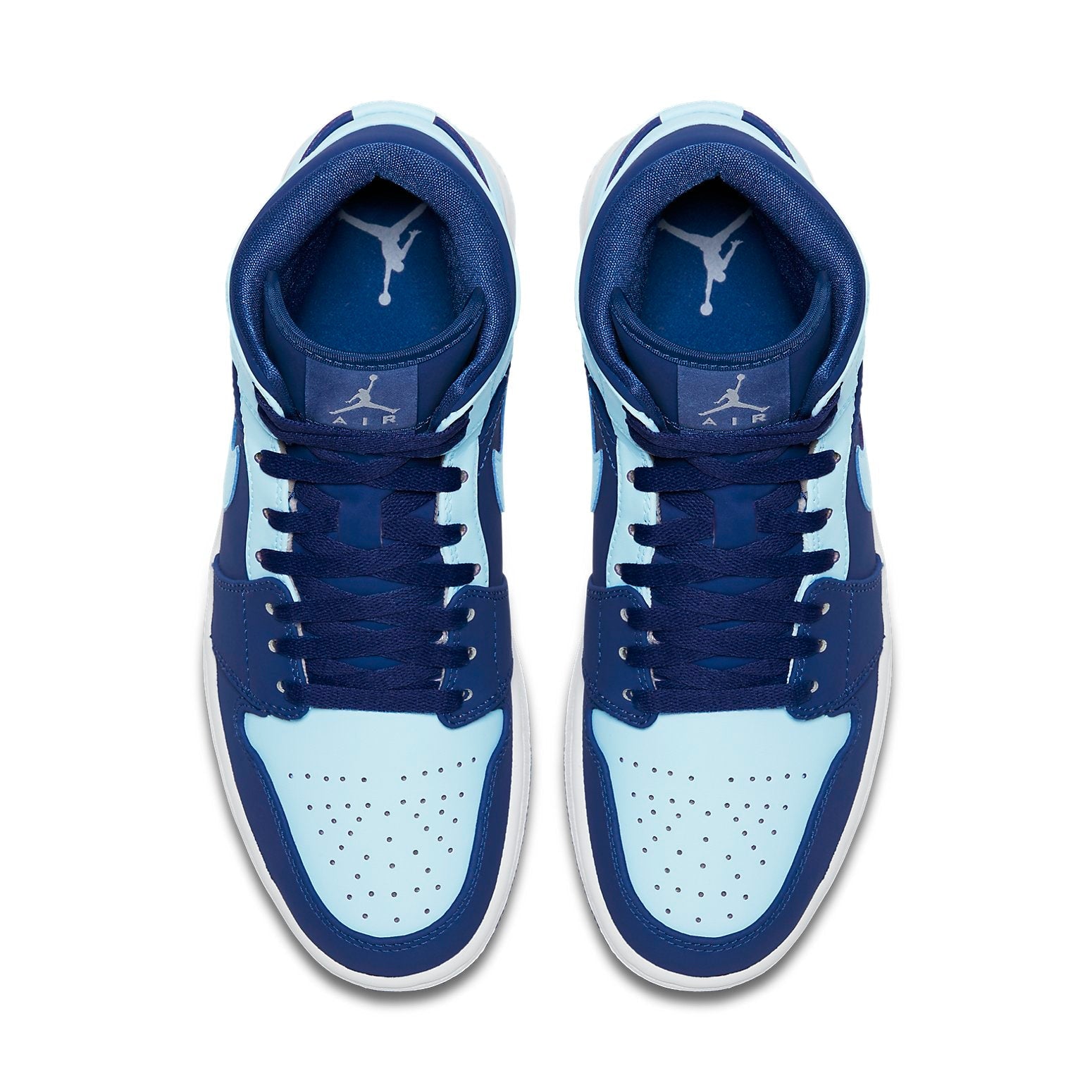 Air Jordan 1 Retro Mid 'Ice Blue' 554724-400