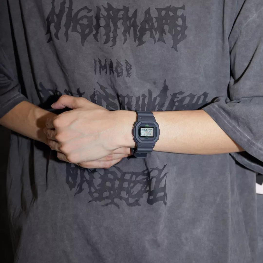 CASIO G-Shock Square 'Black' DW-5600MNT-1PR