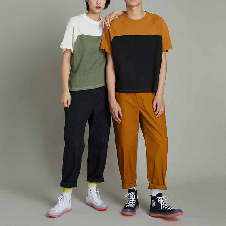 Converse Shapes Triangle Raglan Graphic T-Shirt Asia Sizing 'Egret' 10021717-A02