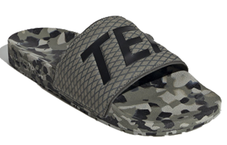 adidas Terrex Adilette Camouflage 'Dark Grey' EG5132