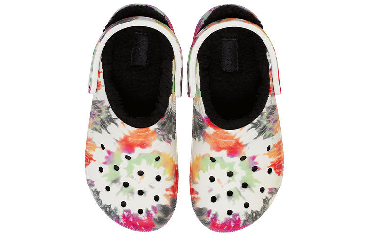 Crocs Classic Clog Tie Dye ‘Multi-Color Black’ 206341-0C4