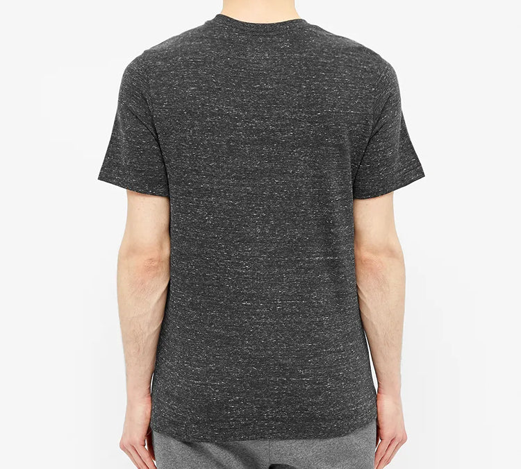 Men's Nike Swoosh Logo Short Sleeve Gray T-Shirt CK2381-010