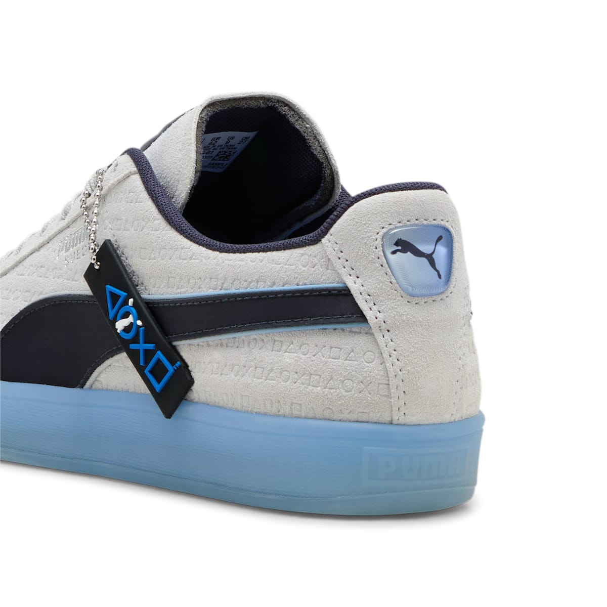 PUMA x Playstation Suede 'Glacial Grey Navy' 396246-01