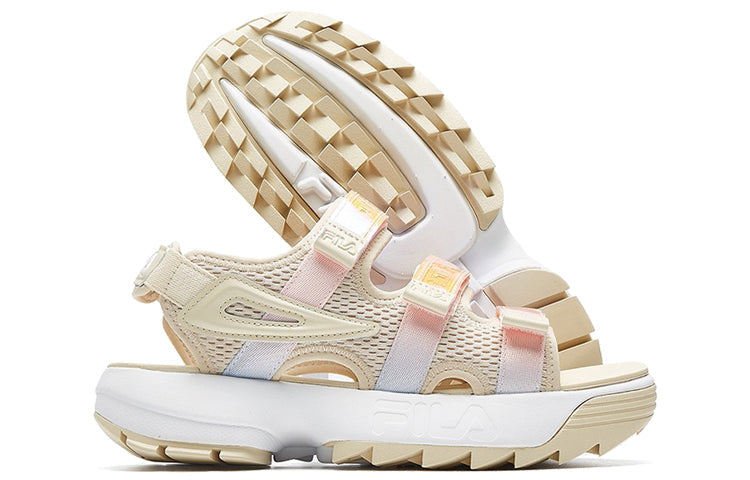 (WMNS) Fila FILA Sports Khaki Sandals T12W024502FAG
