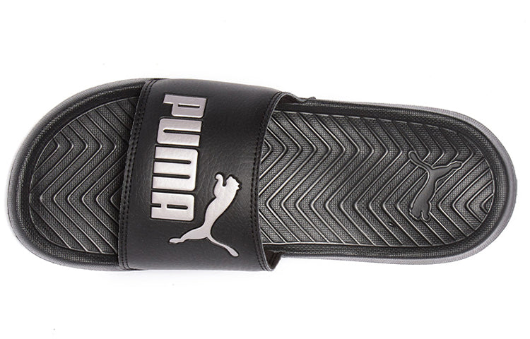 (WMNS) PUMA Popcat Minimalistic Casual Shoe Black Silver 361222-17