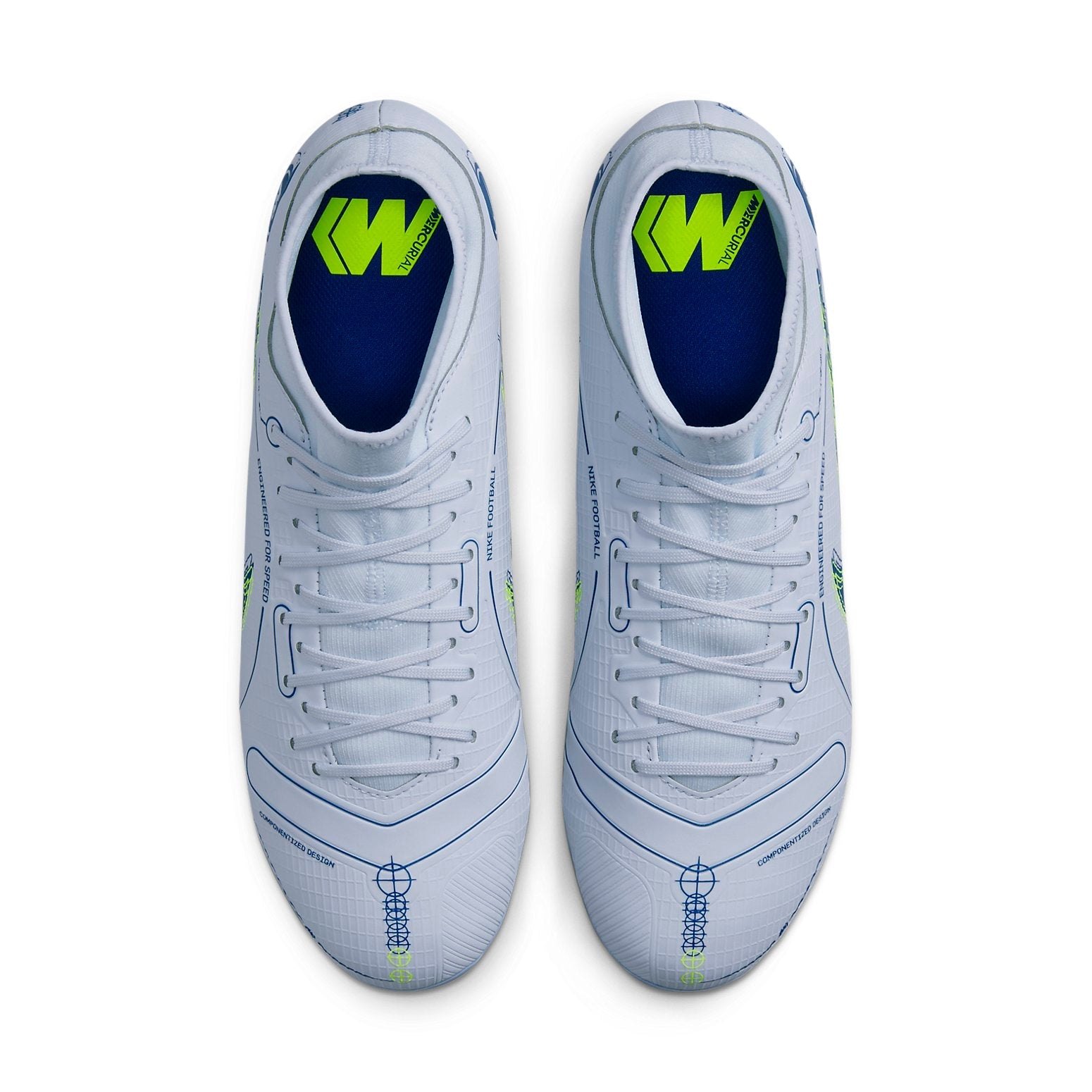 Nike Mercurial Superfly 8 Academy MG 'Grey Light Marine' DJ2873-054