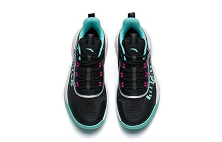 (GS) ANTA Basketball Shoes 'Black Blue White' 312221111-3