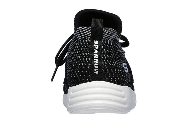 (WMNS) Skechers Bob's Sport Sparrow Low-Top Black/Grey 32709-BKCC