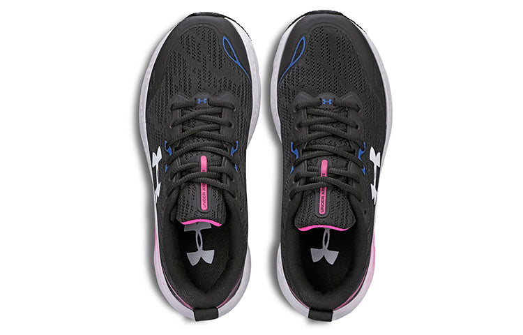 (WMNS) Under Armour Charged Stride 'Black White' 3026574-002
