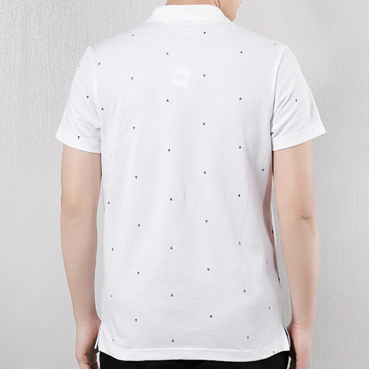 adidas Sports Stylish Short Sleeve Polo Shirt White DY3426