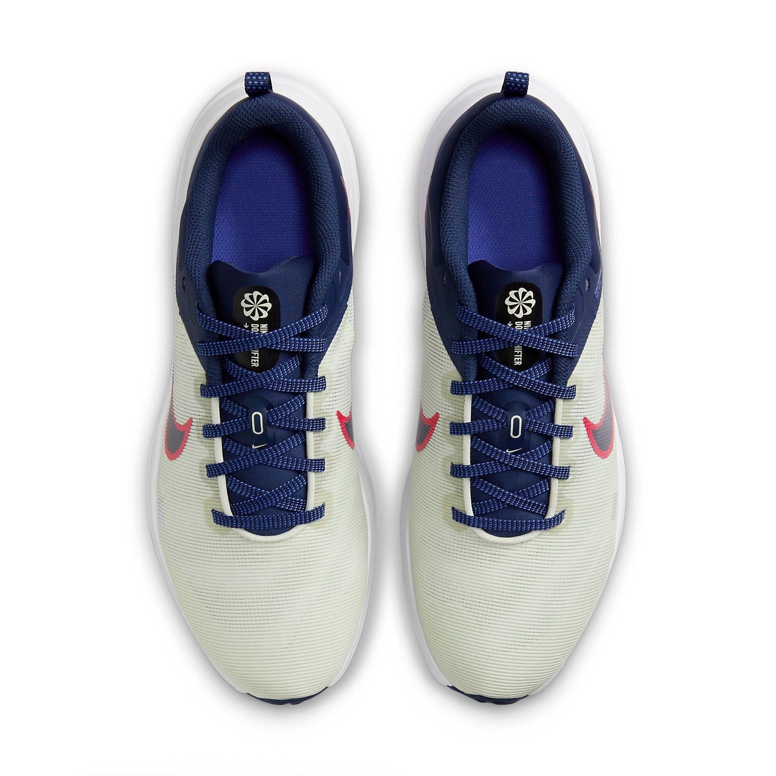 Nike Downshifter 12 Road Running Shoes 'White Red Midnight Navy' DD9293-012