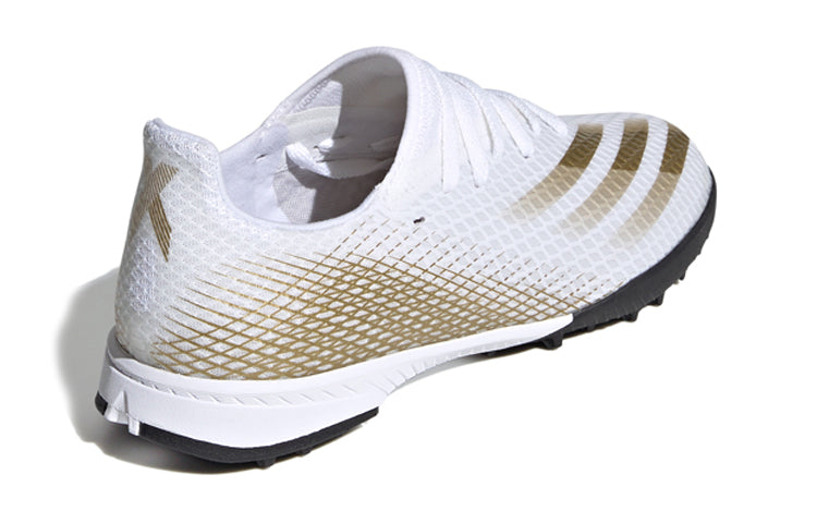 (GS) adidas X Ghosted.3 TF 'White Metallic Gold Melange' EG8214