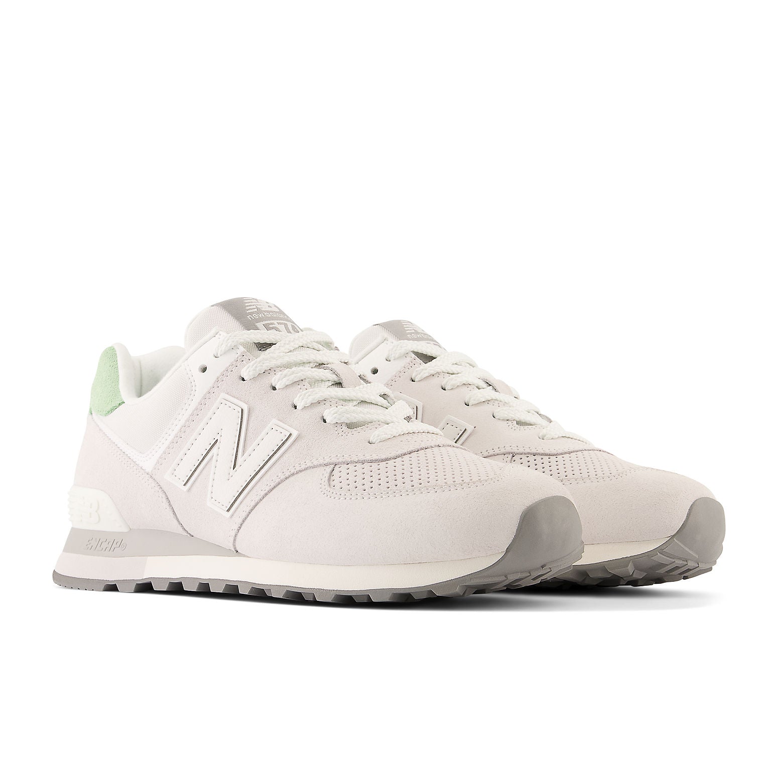 (WMNS) New Balance 574 'Light Grey Mint Green' U574WC2