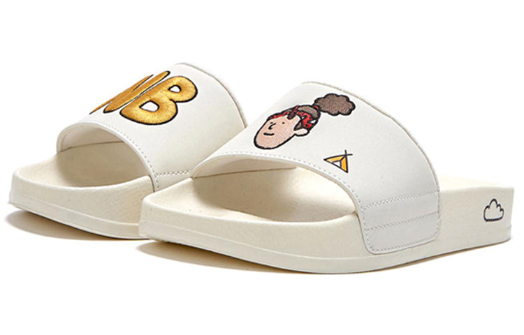 (WMNS) New Balance x Jeon Sun-day Slippers 'White' SD1101JHW