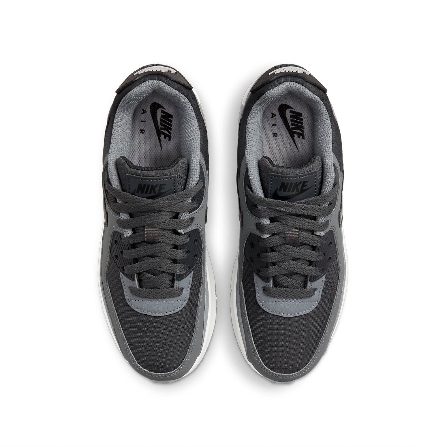 (GS) Nike Air Max 90 Leather 'Anthracite Dark Grey' CD6864-015