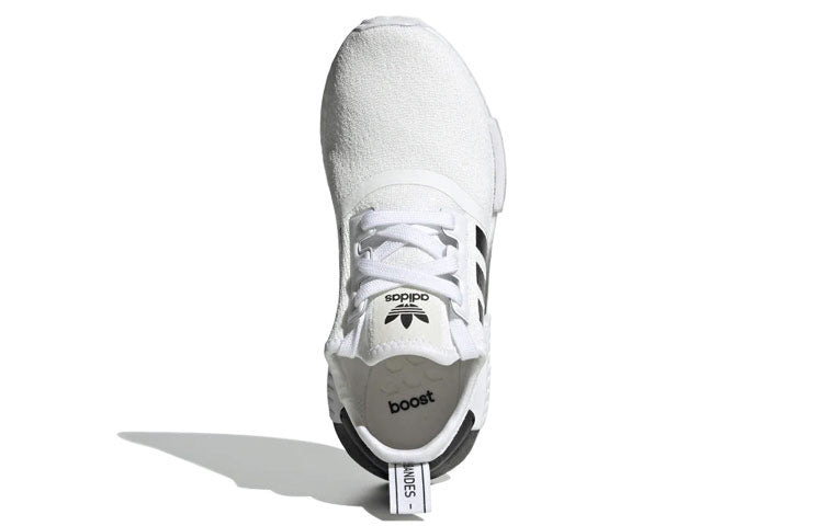 (GS) adidas NMD_R1 J 'White Black Gradient' EG7956