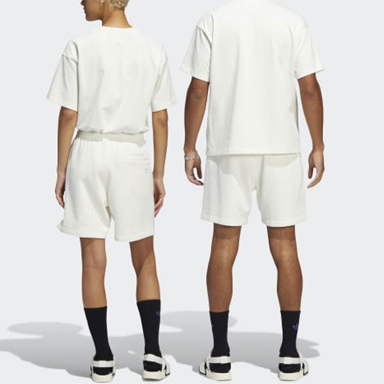 adidas x Pharrell Basic Sports Shorts 'White' HF9932