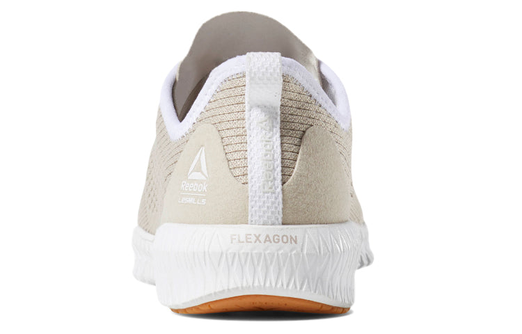 (WMNS) Reebok Flexagon Les Mills Wear-resistant Non-Slip Low Tops Training Shoe Beige DV4808