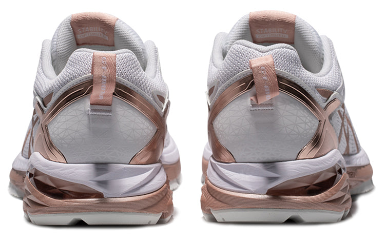 (WMNS) ASICS Gt-motor Platinum Sport Shoes White/Gold 1012B081-100