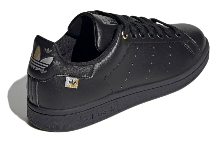 (WMNS) adidas Stan Smith 'Black Gold Metallic' FX5646