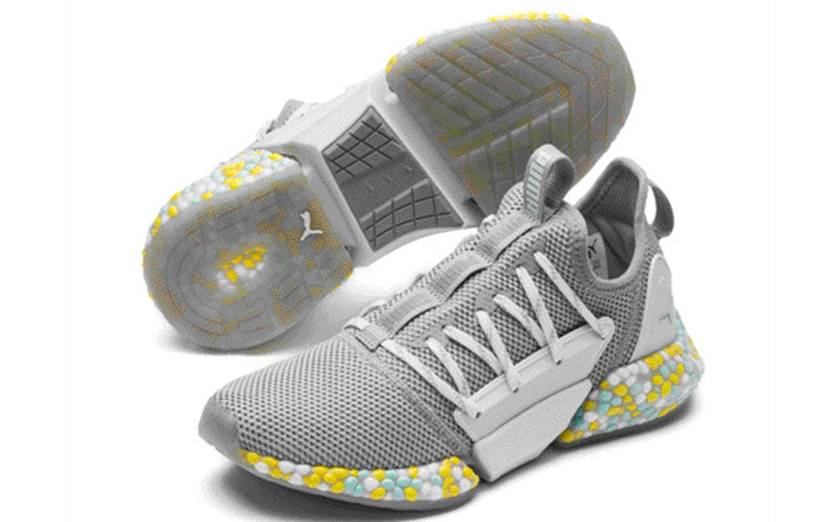 (WMNS) PUMA Hybrid Rocket Runner 'Grey Yellow' 191626-09