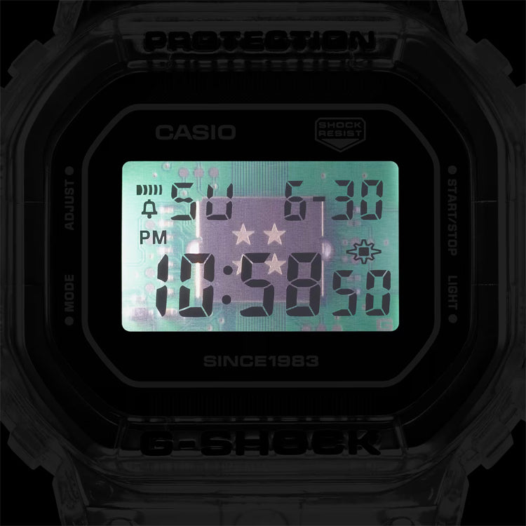 CASIO G-Shock Digital 'Clear' DW-5040RX-7JR