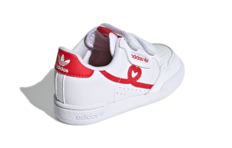 (TD) adidas Continental 80 Cf I 'White Red' FY2580