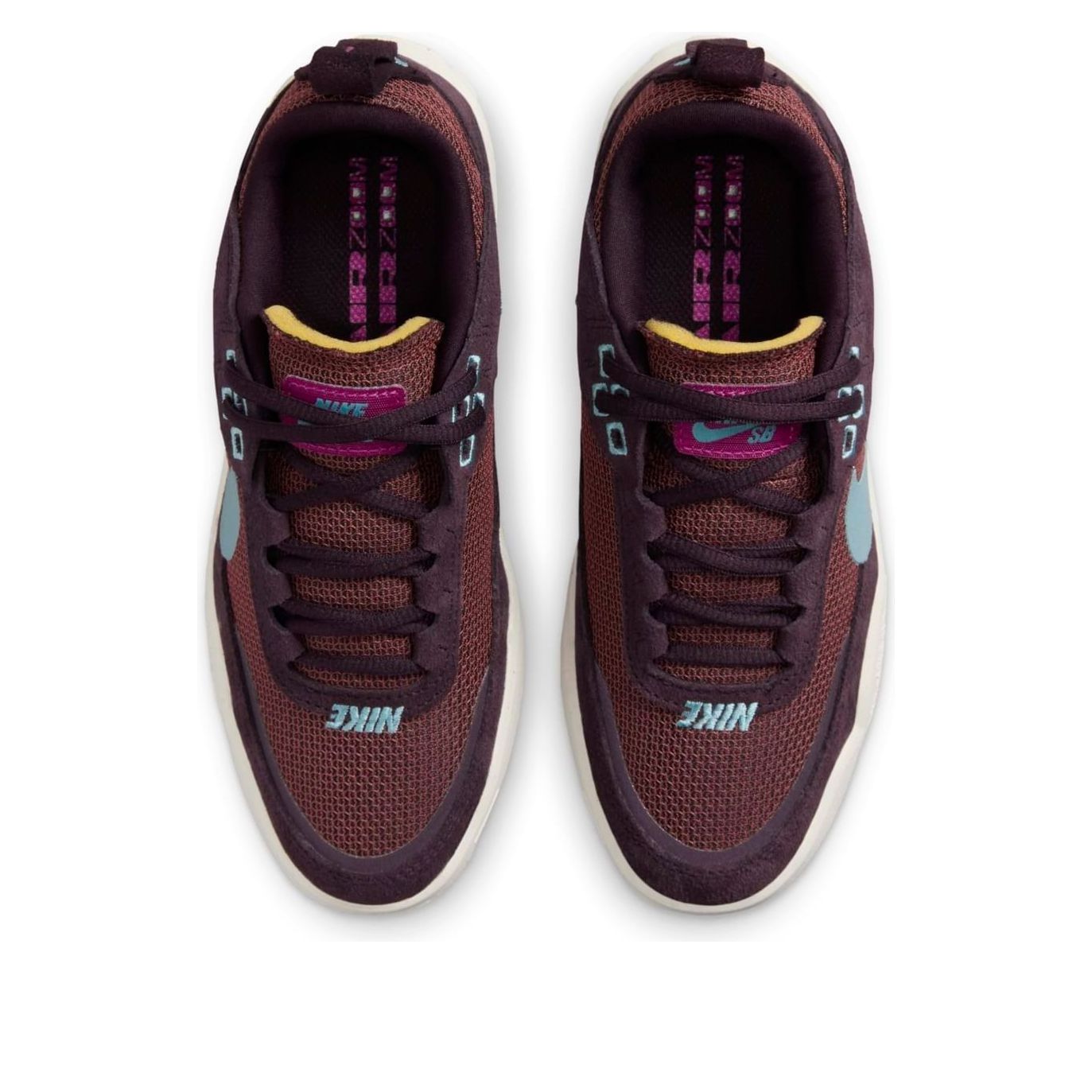 (GS) Nike SB Day One 'Burgundy Ash Denim Turquoise' FN4210-600