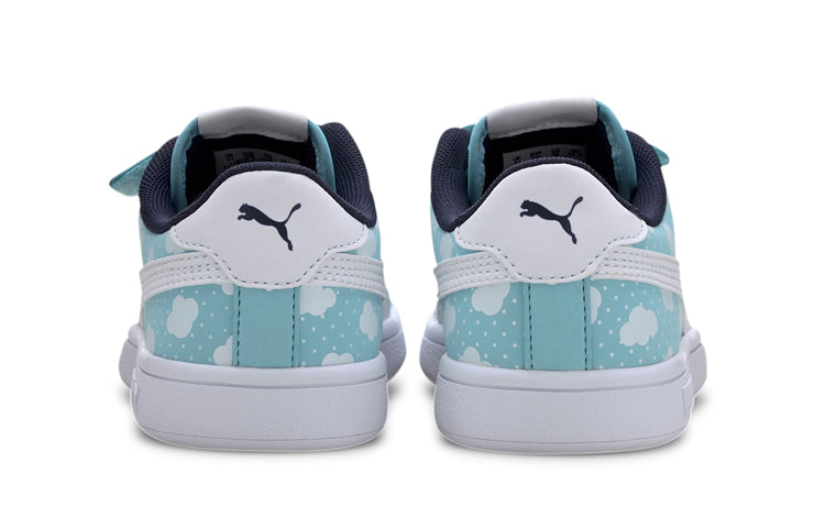 (PS) PUMA Smash V2 Casual Shoes Blue/White 371193-02