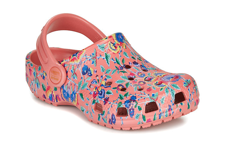 (GS) Crocs x Liberty London Classic Clogs 'Pink Multi' 206514-682