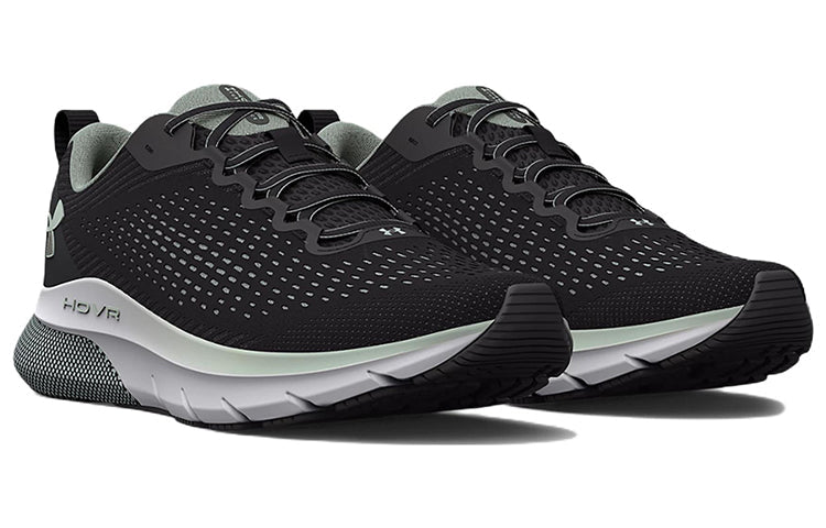 (WMNS) Under Armour HOVR Turbulence 'Jet Grey White' 3025425-101