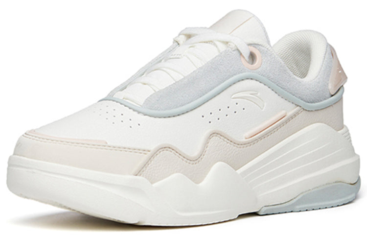 (WMNS) ANTA Life Series Sneakers Platform 'White Beige Grey' 922228093-1