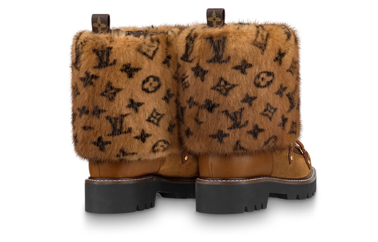 (WMNS) LOUIS VUITTON Territory Boots 'Brown' 1A5LRO