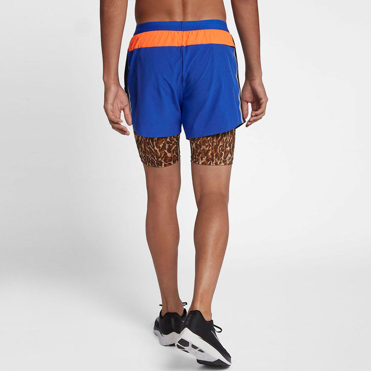 Nike Dri-FIT Reflective Quick Dry Running Sports Training Shorts Blue BQ8191-405