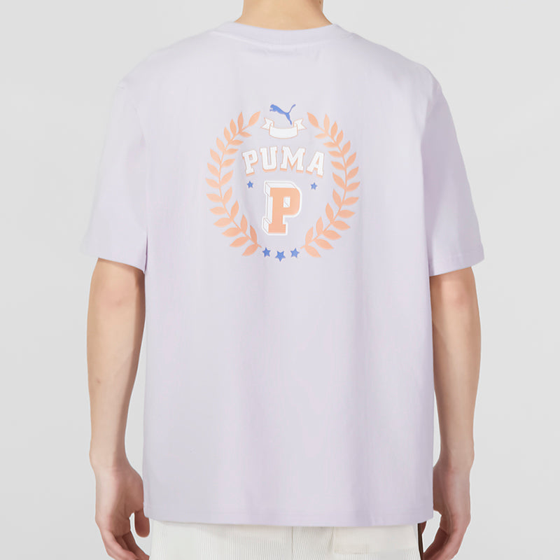 PUMA Sportswear Logo Tee 'Purple' 677382-17
