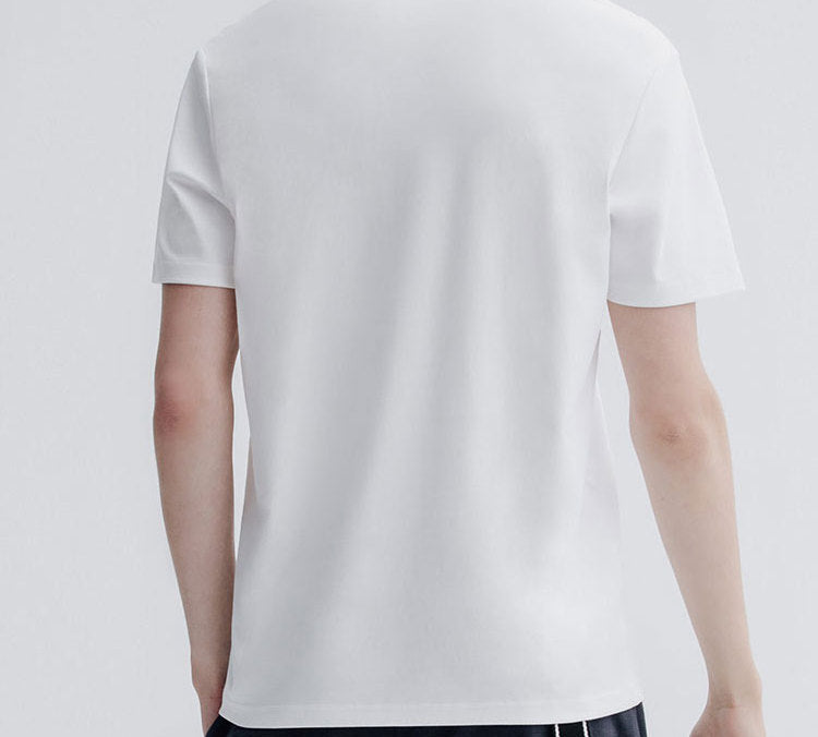 FILA ADE Series Printing Short Sleeve White F11M028151F-WT