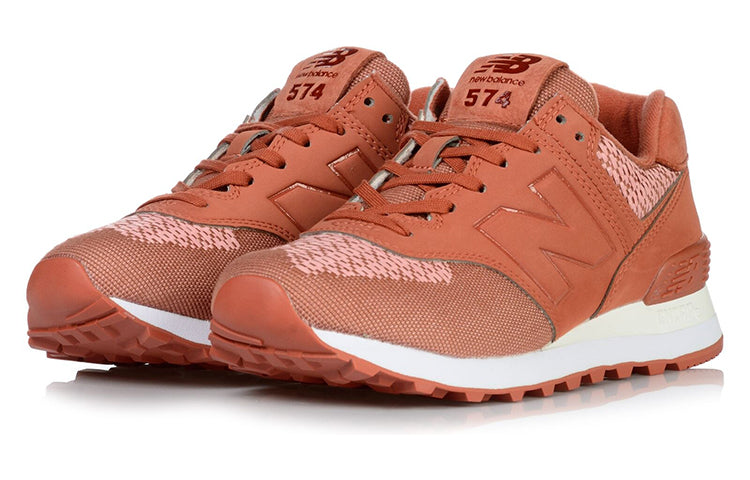 (WMNS) New Balance 574 'Peach Brown' WL574FAD