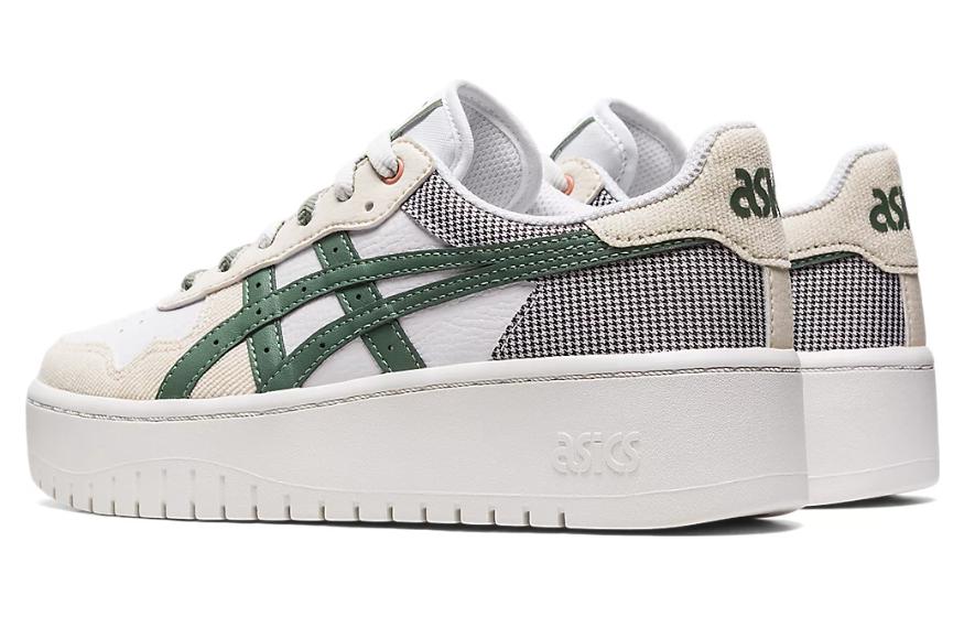 (WMNS) ASICS Japan S PF 'White HoundSTooth Ivy' 1202A419-102