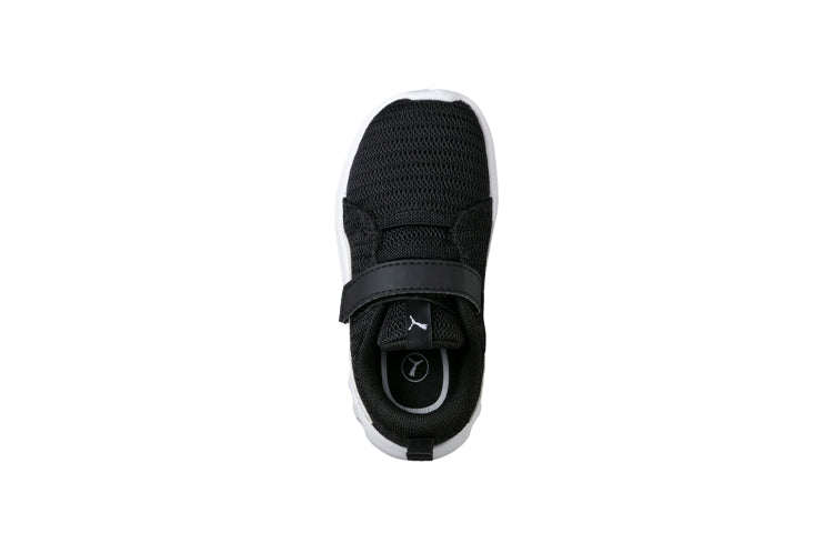 (TD) PUMA Carson 2 V Running Shoes Black/White 190074-02