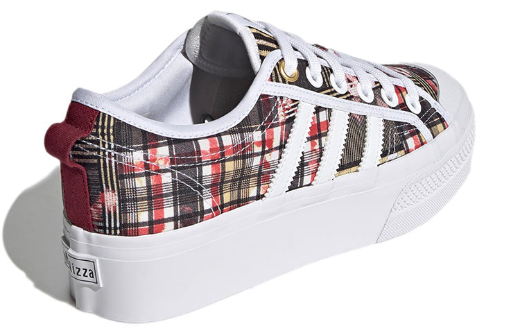 (WMNS) adidas x Her Studio London Nizza Platform 'Checkered' H00530