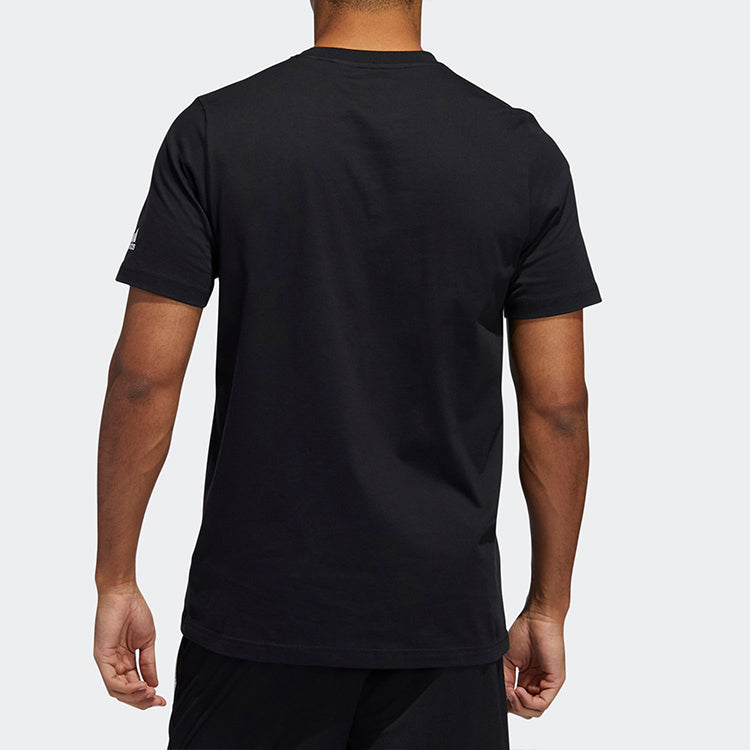 adidas Rose GU PONG Basketball Sports Short Sleeve Black GE4125
