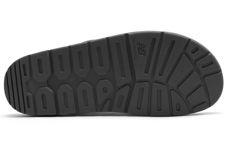 New Balance 3206 Series Velcro Open Toe Flat Heel Sports Dark Grey Sandals 'Dark Gray White' SDL3206I