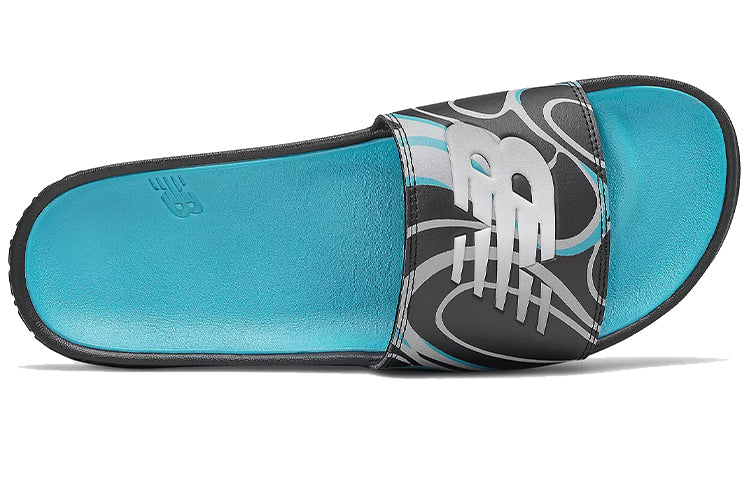 New Balance 200 Slides 'Black Virtual Sky' SMF200BL