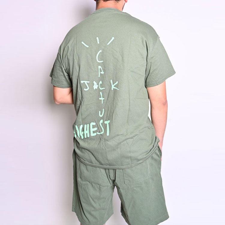 Travis Scott Cactus Jack x Jordan Shorts 'Green' TC-301