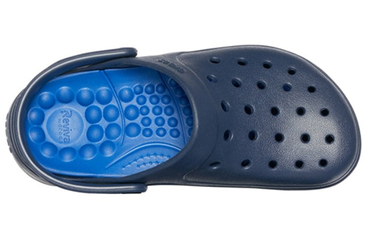 Crocs Reviva Beach Sandals Deep Blue 205852-4HI