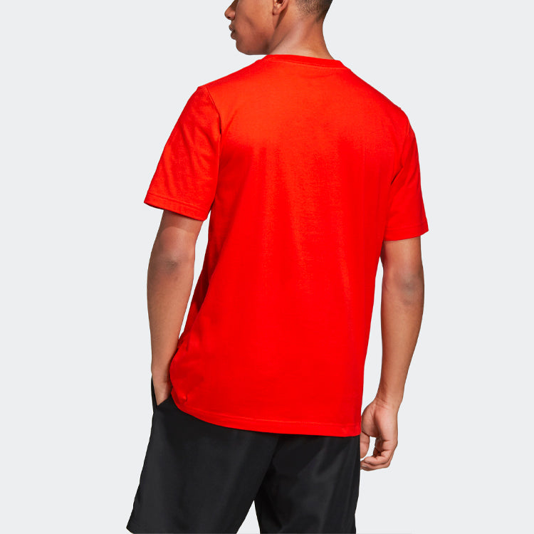 adidas Sports Stylish Short Sleeve Red DU0385