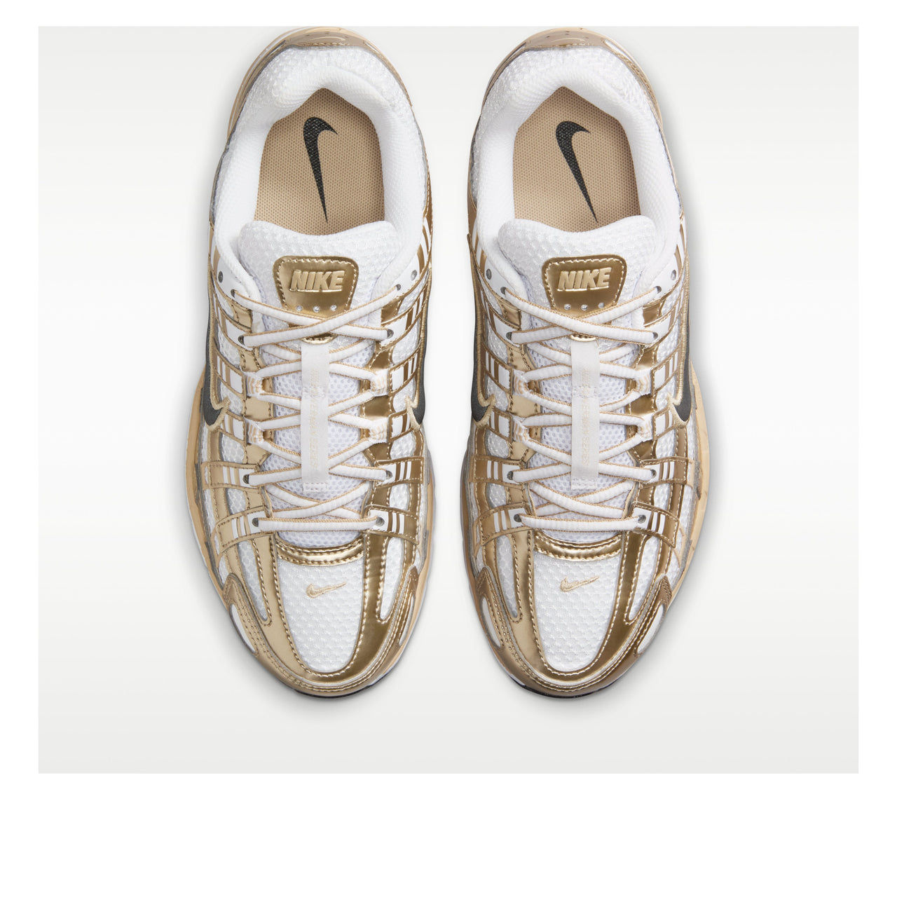 (WMNS) Nike P-6000 'White Metallic Gold' IF1787-100