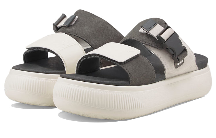 (WMNS) PUMA Suede Mayu Sandal 'Marshmallow Dark Shadow' 383380-01